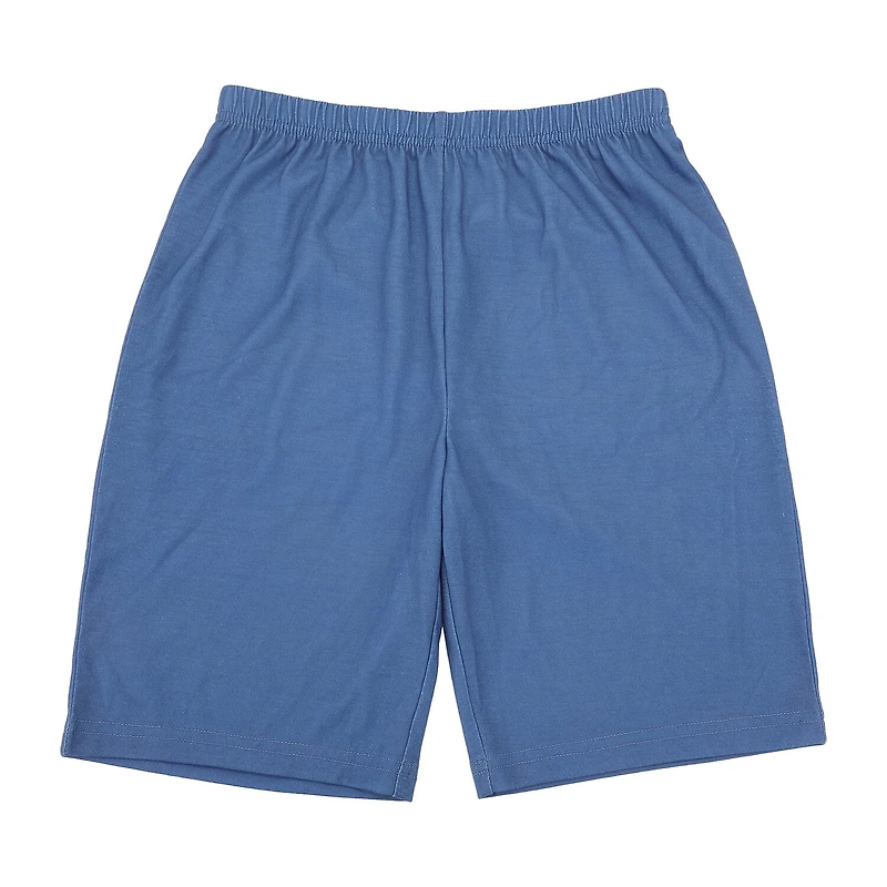 Little & Big Kid Boys Crew Neck Short Sleeve 4-pc. Pajama Set