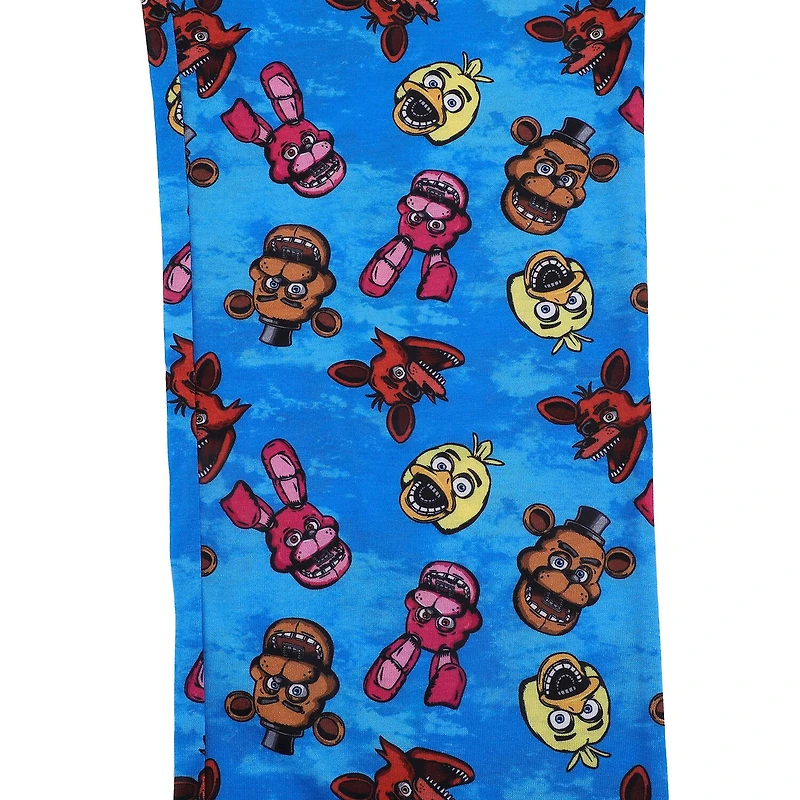 Little & Big Kid Boys Five Nights at Freddys Crew Neck Short Sleeve 2-pc. Pajama Set