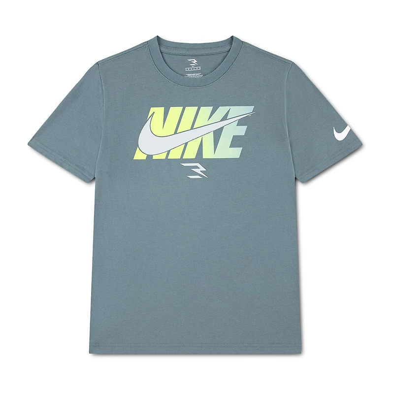 Nike 3BRAND by Russell Wilson Big Kid Boys Round Neck Short Sleeve Regular Fit Graphic T-Shirt