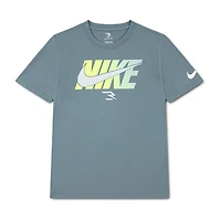 Nike 3BRAND by Russell Wilson Big Kid Boys Round Neck Short Sleeve Regular Fit Graphic T-Shirt