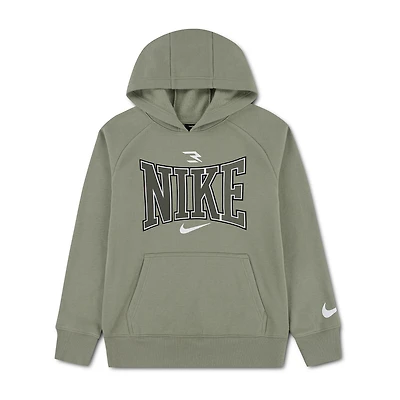 Nike 3BRAND by Russell Wilson Big Kid Boys Long Sleeve Fleece Active Hoodie