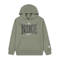 Nike 3BRAND by Russell Wilson Big Kid Boys Long Sleeve Fleece Active Hoodie