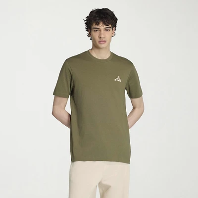 adidas Mens Crew Neck Short Sleeve Regular Fit Graphic T-Shirt