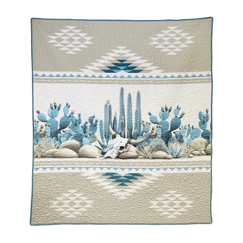 Donna Sharp Cacti Ucc Washable Throw
