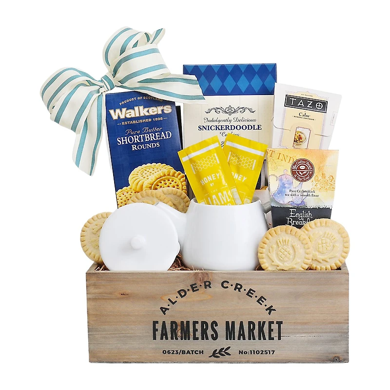 Alder Creek Garden Tea Tray Food Set