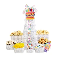 Alder Creek Birthday Celebrations 7 High Gift Tower Food Set