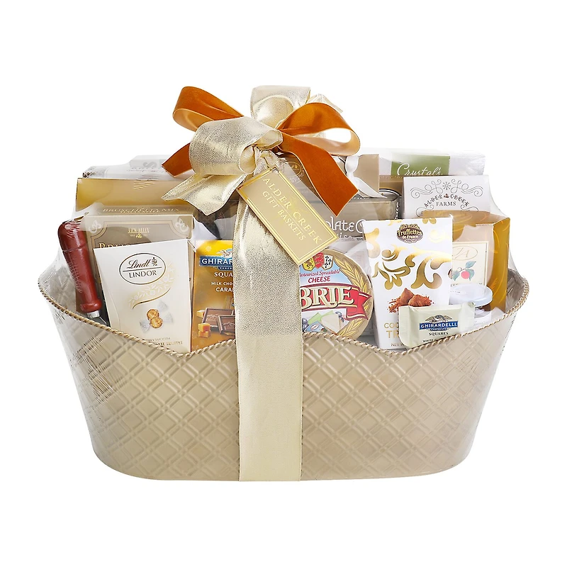 Alder Creek Corporate VIP Gift Basket Food Set