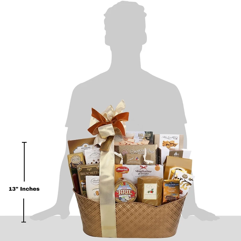 Alder Creek Corporate VIP Gift Basket Food Set