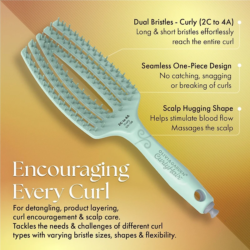 Olivia Garden Curly Hair Brush