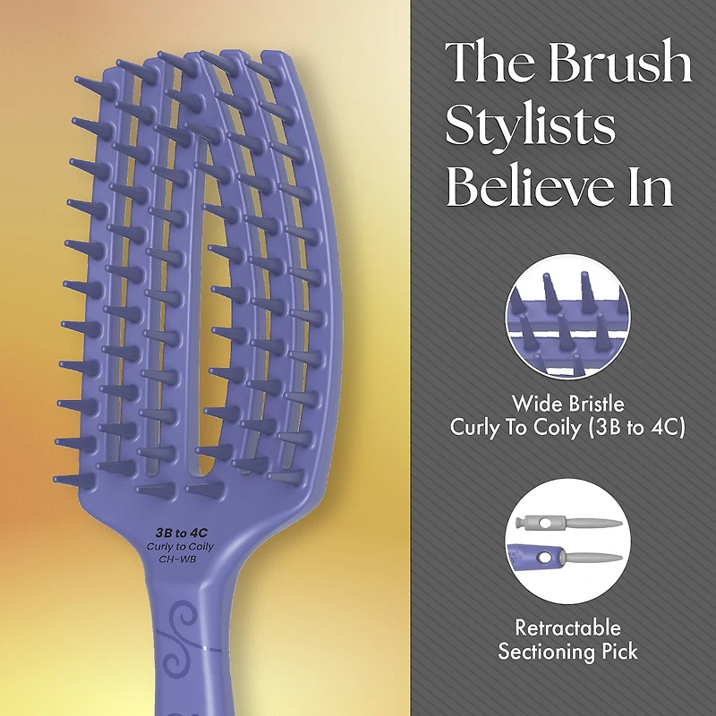 Olivia Garden Curly Hair Pick Comb