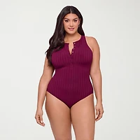 S3 Swim Womens Moderate Coverage One Piece Swimsuit
