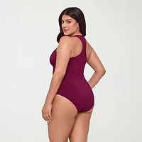 S3 Swim Womens Moderate Coverage One Piece Swimsuit