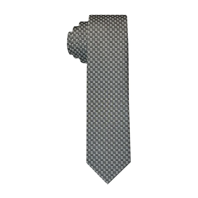 J. Ferrar Geo Spinner Geometric Tie
