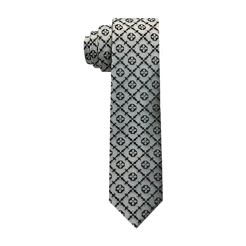J. Ferrar Geo Spinner Geometric Tie