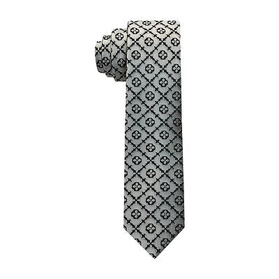 J. Ferrar Geo Spinner Geometric Tie