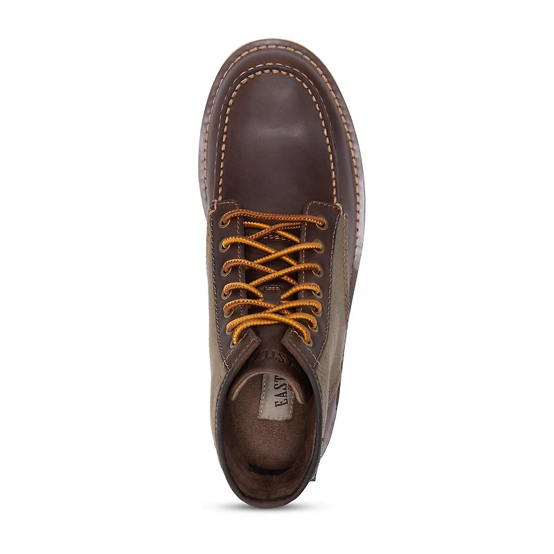 Eastland Mens Lumber Up Moc Toe Boot Flat Heel Chukka Boots