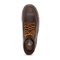 Eastland Mens Lumber Up Moc Toe Boot Flat Heel Chukka Boots