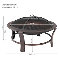 Weather Resistant Fire Pit