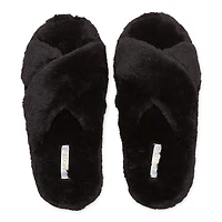 Mixit Criss Cross Womens Slip-On Slippers