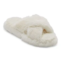 Mixit Criss Cross Womens Slip-On Slippers