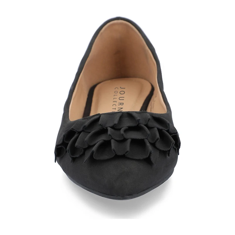 Journee Collection Womens Judy Slip-on Pointed Toe Ballet Flats