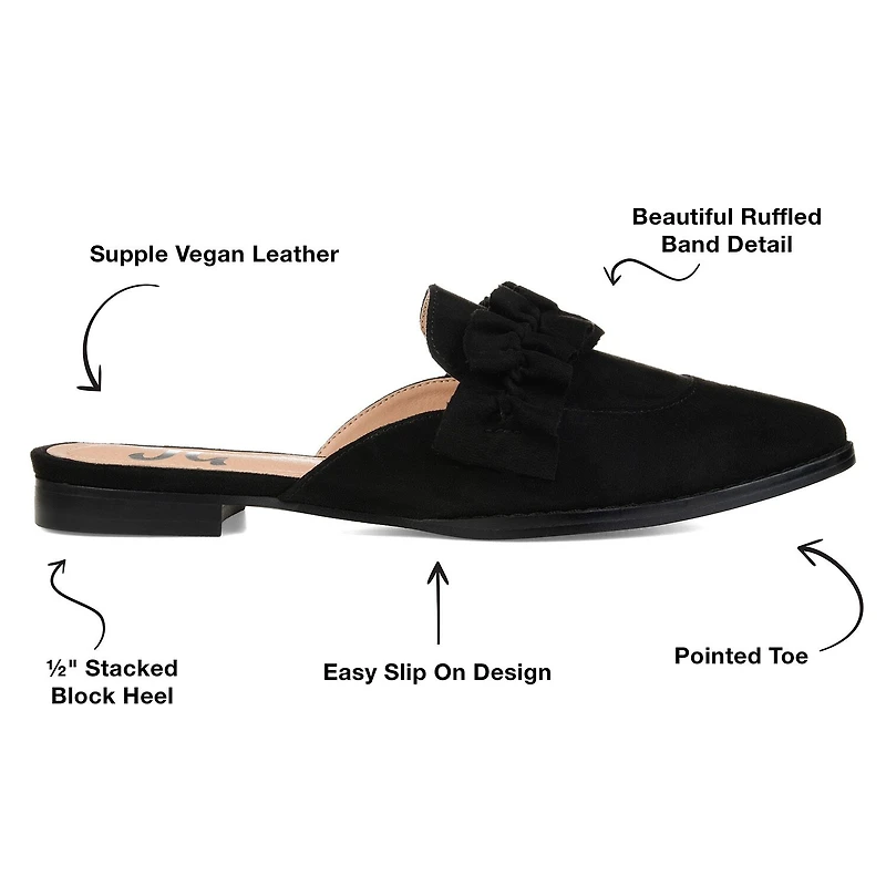 Journee Collection Kessie Womens Pointed Mules