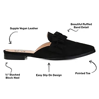 Journee Collection Kessie Womens Pointed Mules