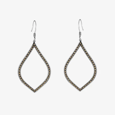 Womens Sterling Silver Drop Earrings