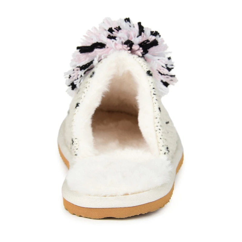 Journee Collection Stardust Womens Slip-On Slippers