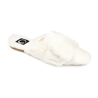 Journee Collection Eara Womens Slip-On Slippers