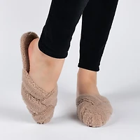 Journee Collection Sereena Womens Round Slip-On Shoe