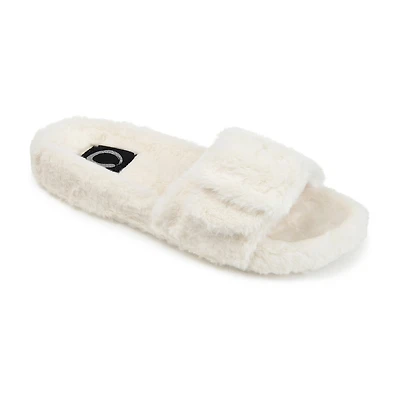 Journee Collection Shadow Womens Round Slip-On Shoe
