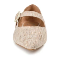 Journee Collection Karissa Womens Round Closed Toe Ballet Flats