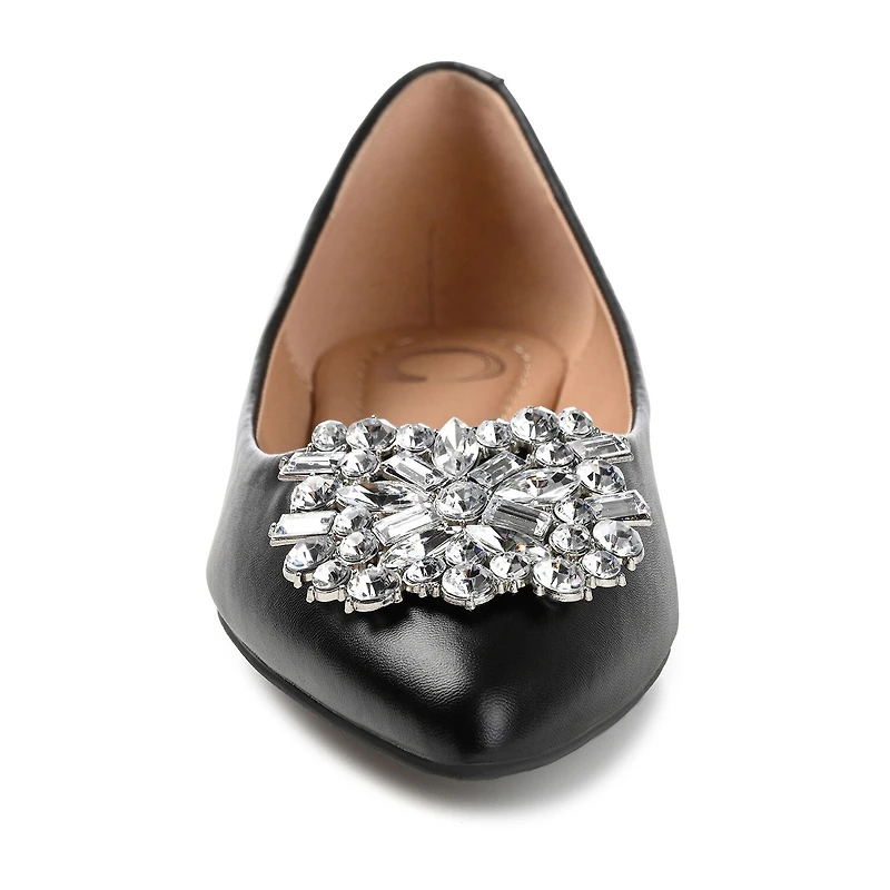Journee Collection Renzo Womens Pointed Ballet Flats