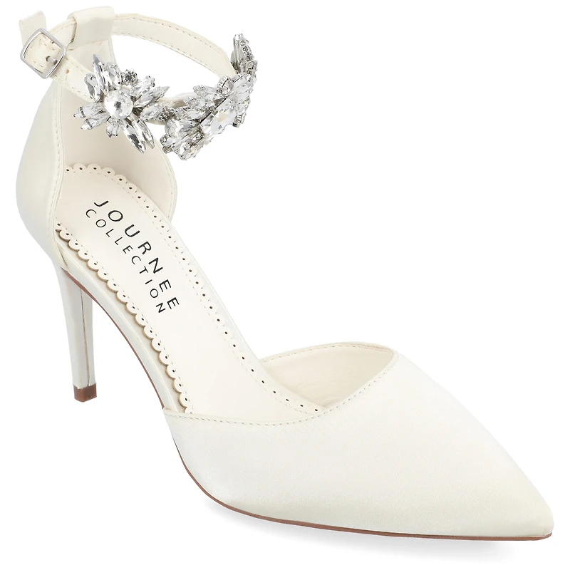 Journee Collection Loxley Womens Pointed Stiletto Heel Pumps