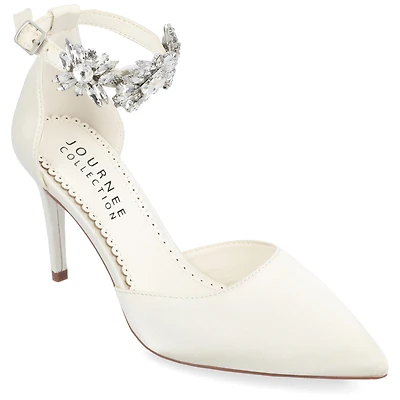 Journee Collection Loxley Womens Pointed Stiletto Heel Pumps