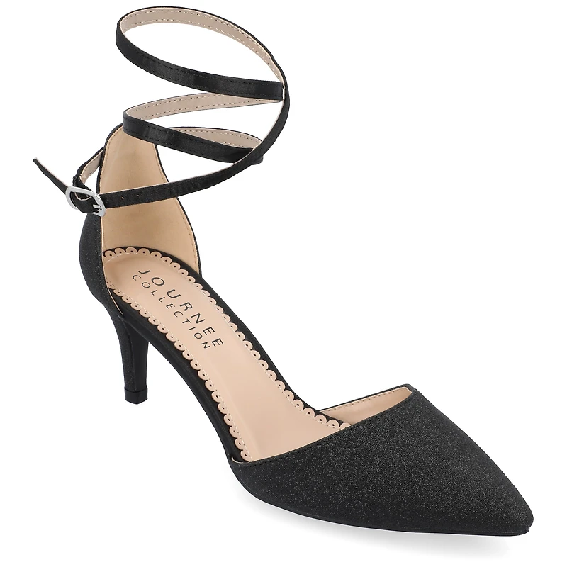 Journee Collection Luela Womens Pointed Closed Toe Stiletto Heel Pumps