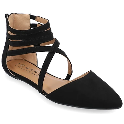 Journee Collection Marlee Womens Round Ballet Flats