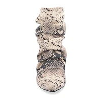 Journee Collection Womens Jo Kitten Heel Booties