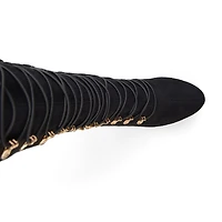 Journee Collection Womens Trill Stiletto Heel Over the Knee Boots