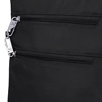 Travelon Anti-Theft Classic Slim Double Zip Crossbody Bag
