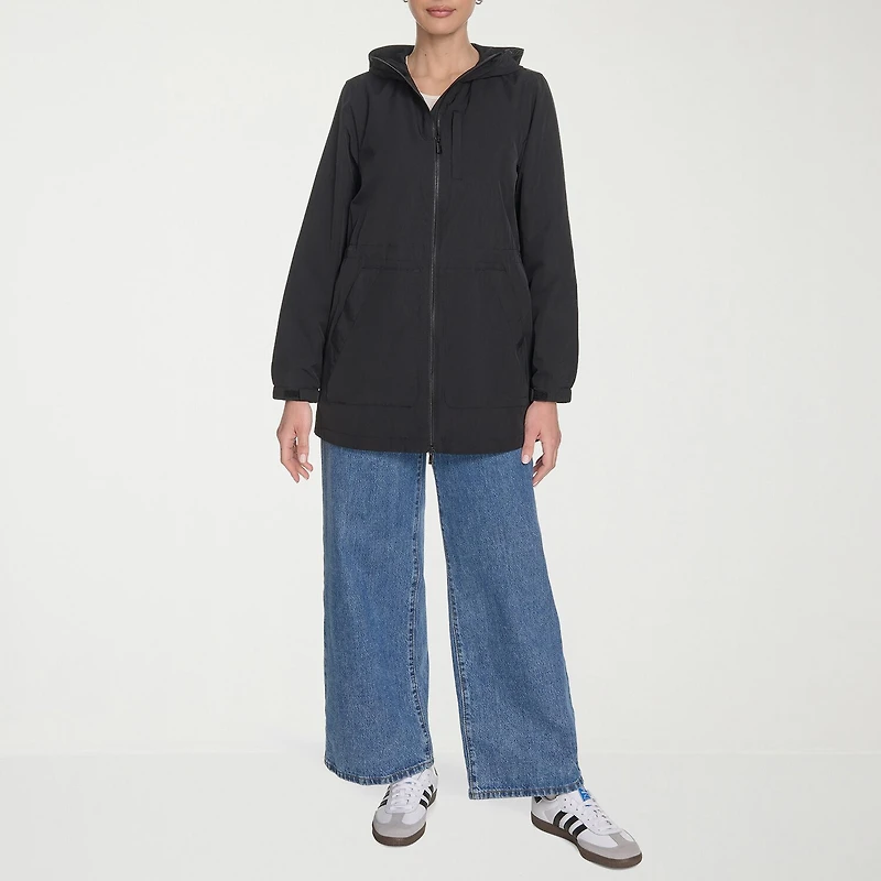 Champion Womens Hooded Water Resistant Midweight Raincoat
