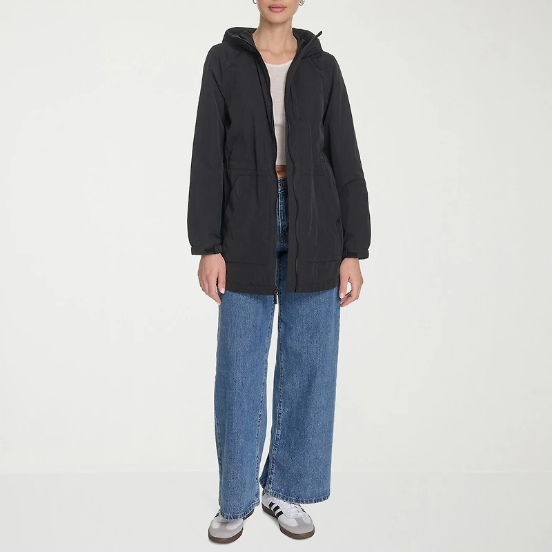 Champion Womens Hooded Water Resistant Midweight Raincoat
