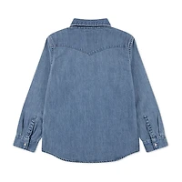 Levi's® Big Kid Boys Long Sleeve Regular Fit Button-Down Shirt