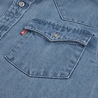 Levi's® Big Kid Boys Long Sleeve Regular Fit Button-Down Shirt