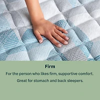 BeautySleep Dream Weaver 12.5" Firm Tight Top - Mattress + Adjustable Base