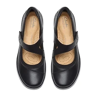Clarks Womens Round Mary Jane Shoes