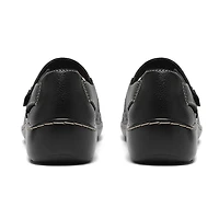 Clarks Womens Round Oxford Shoes