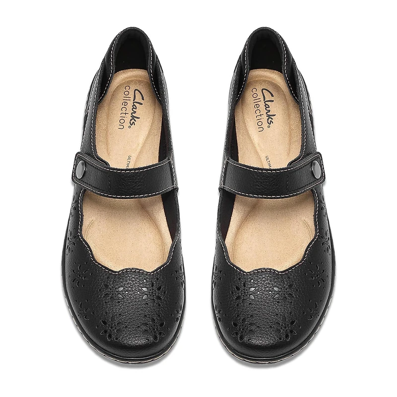 Clarks Womens Round Oxford Shoes