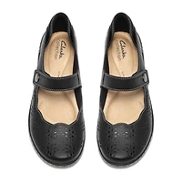 Clarks Womens Round Oxford Shoes